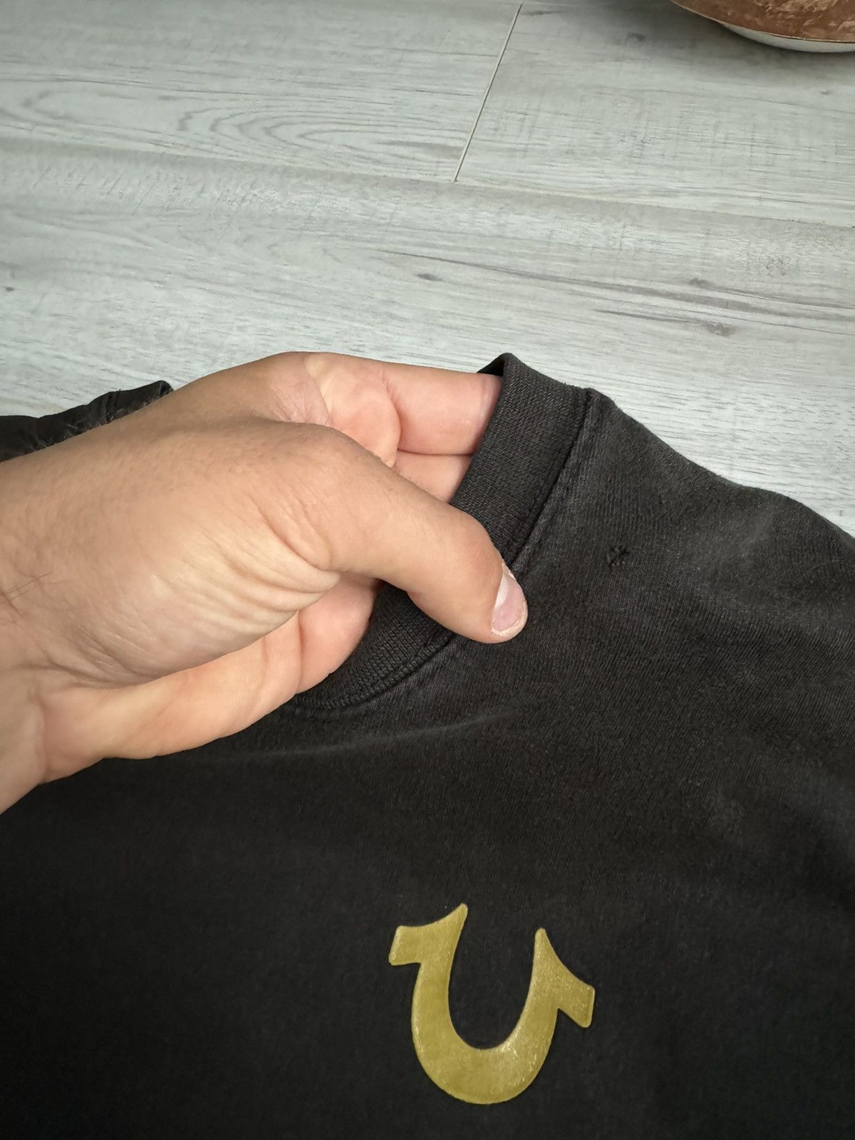 True Religion × Vintage 🧲 Vintage True Religion Back logo sweatshirt Size US S / EU 44-46 / 1 - 4 Thumbnail