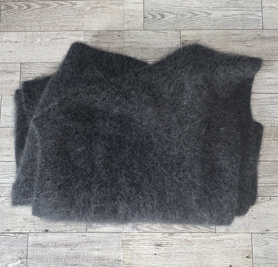 Vintage Rafella, Vintage, Charcoal, Mohair, Sleeveless Vest/Cardigan Size M / US 6-8 / IT 42-44 - 14 Thumbnail