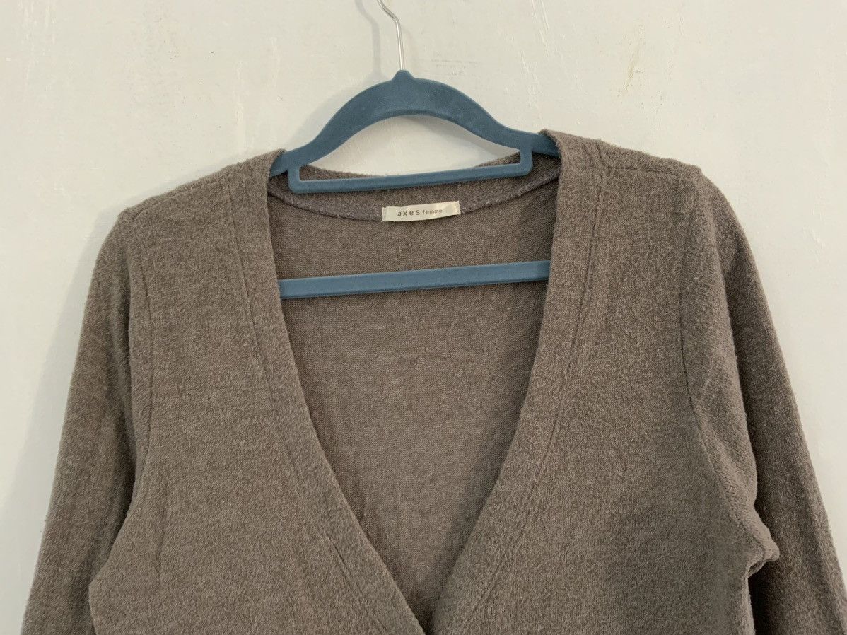 If Six Was Nine Axes Femme Japanese Brand Mohair Fur Cardigan Jacket Size US L / EU 52-54 / 3 - 4 Thumbnail