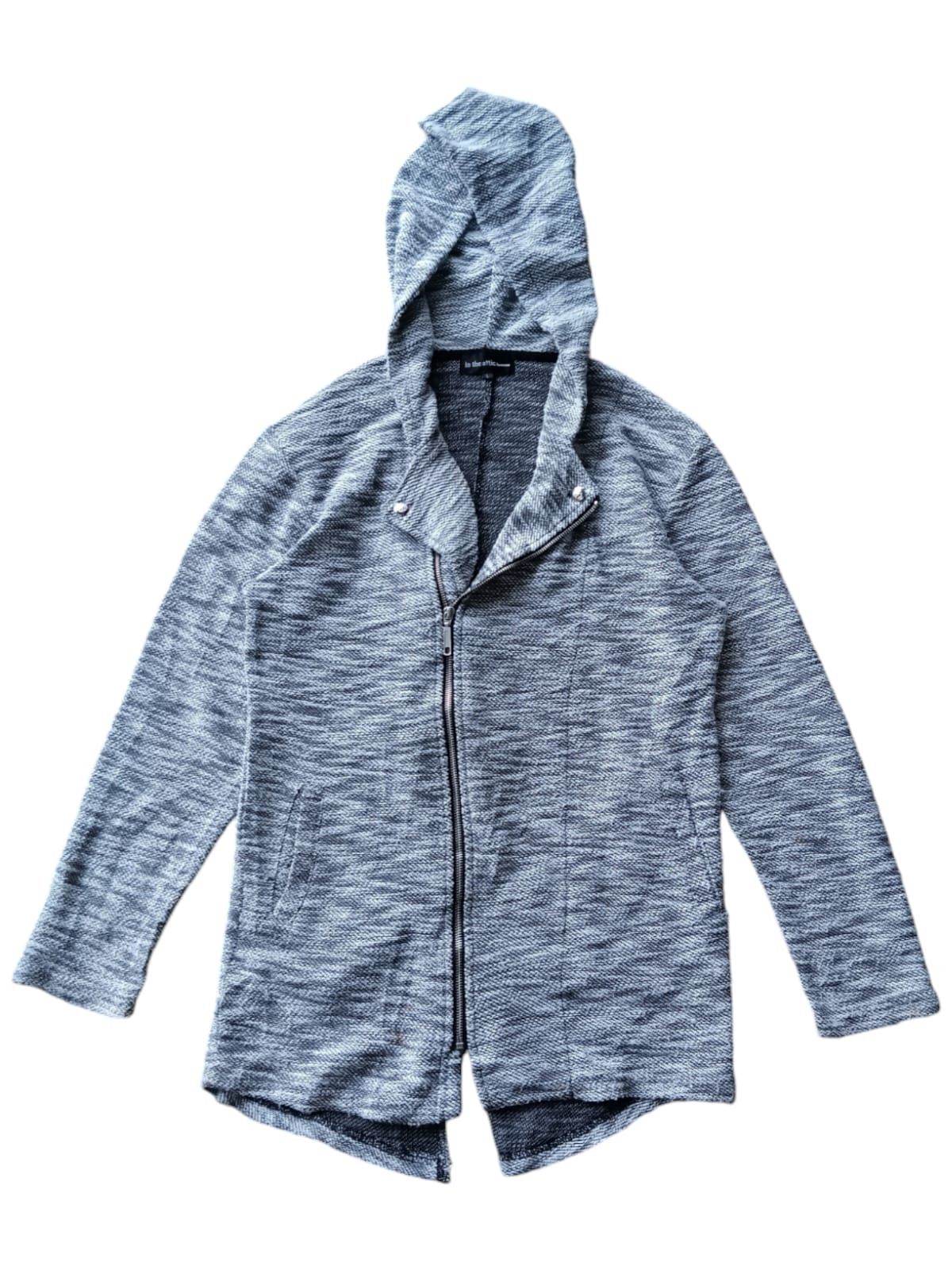 In The Attic In the Attic asymmetric zipper long jacket hoodie Size US M / EU 48-50 / 2 - 2 Thumbnail