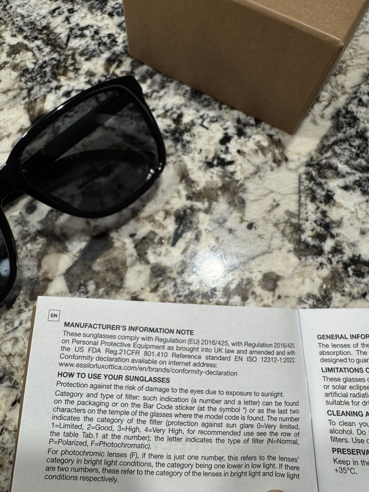 Burberry Men’s Burberry Sunglasses - Model BE4181 Size ONE SIZE - 13 Thumbnail