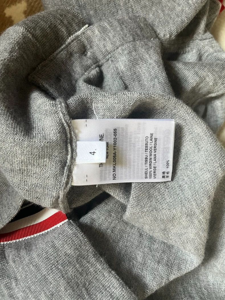 Thom Browne Thom browne Size 4 Classic wool cardigan jacket 2504-Nexta Size XL / US 12-14 / IT 48-50 - 6 Thumbnail