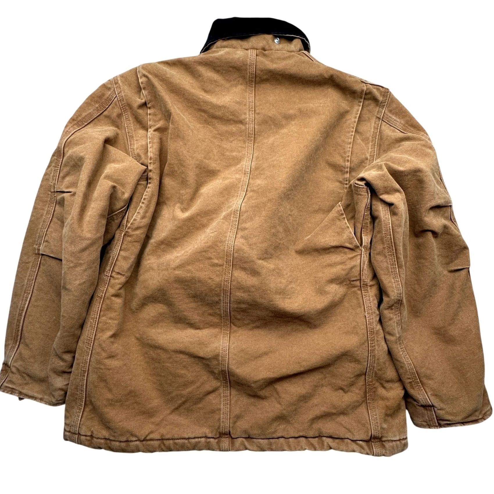 Carhartt Carhartt C26 Sandstone Duck Arctic Traditional Coat Canvas Jacket Mens Medium Size US M / EU 48-50 / 2 - 2 Thumbnail