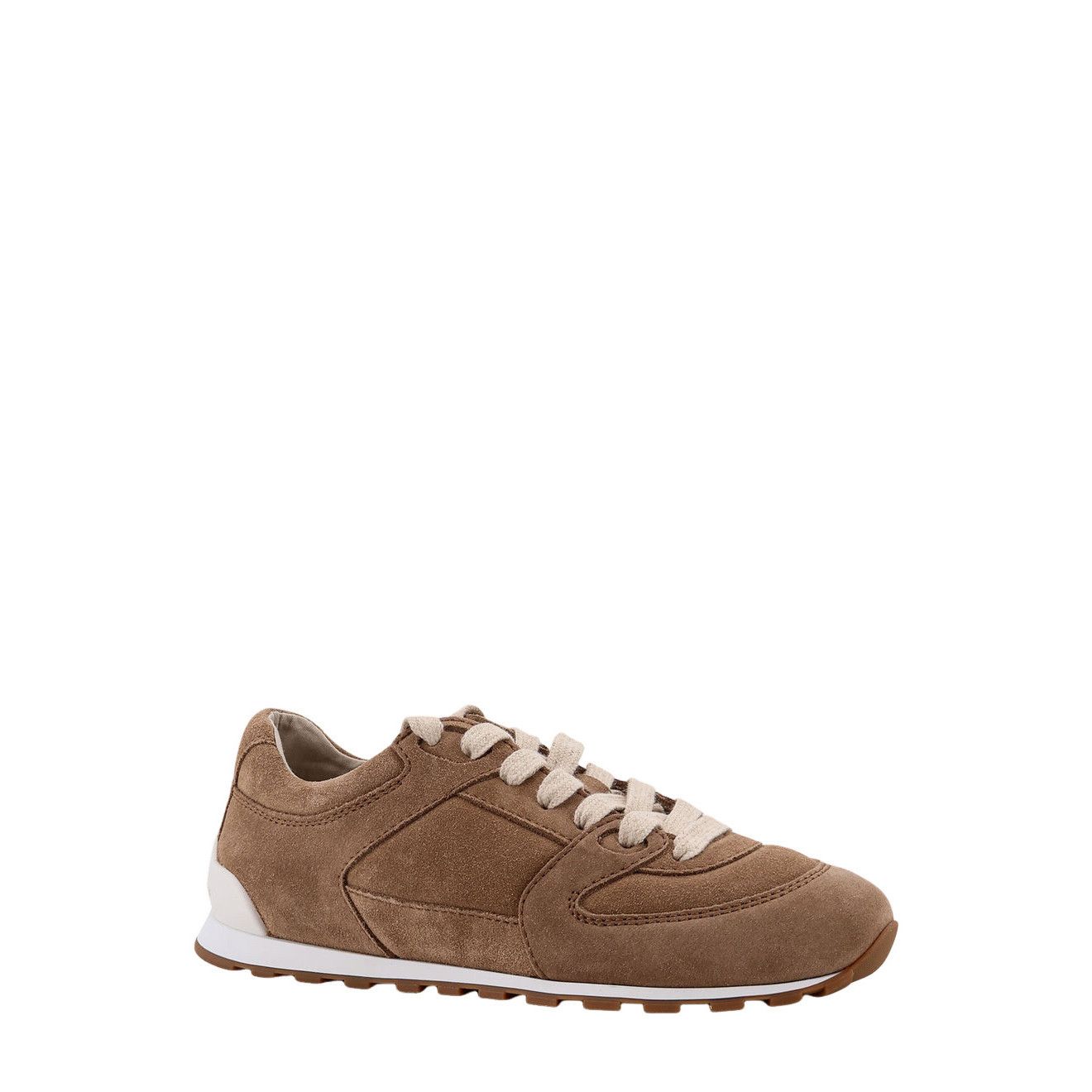 BRUNELLO CUCINELLI Brown Suede Sneakers New & Authentic (Wom