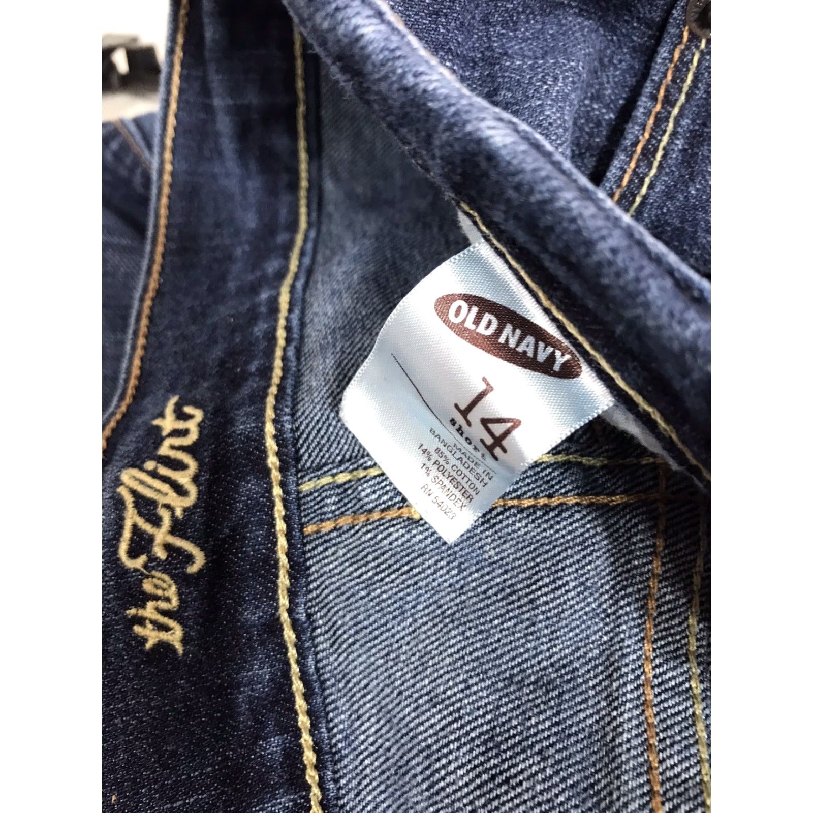 Old Navy Old Navy Women’s Mid-Rise Bootcut Stretch Denim Jeans Size 14 Short Dark Wash Size 36" / US 14 / IT 50 - 3 Thumbnail