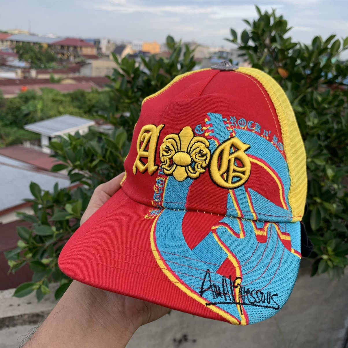 A&G Rock Amal Guessous A&G Rock n Roll Trucker Cap Size ONE SIZE - 2 Thumbnail