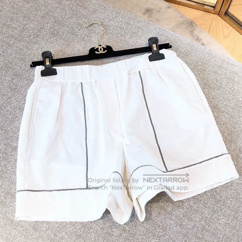 Other Brunello Cucinelli Beaded Decoration White Sports Set Size XS / US 0-2 / IT 36-38 - 4 Thumbnail