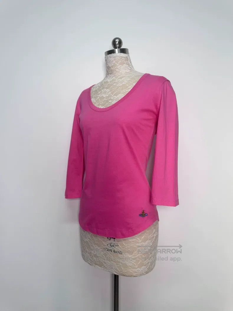 Vivienne Westwood Vivienne Westwood Pink Color Orb Embroidery Seven-Eighth S Size L / US 10 / IT 46 - 3 Thumbnail