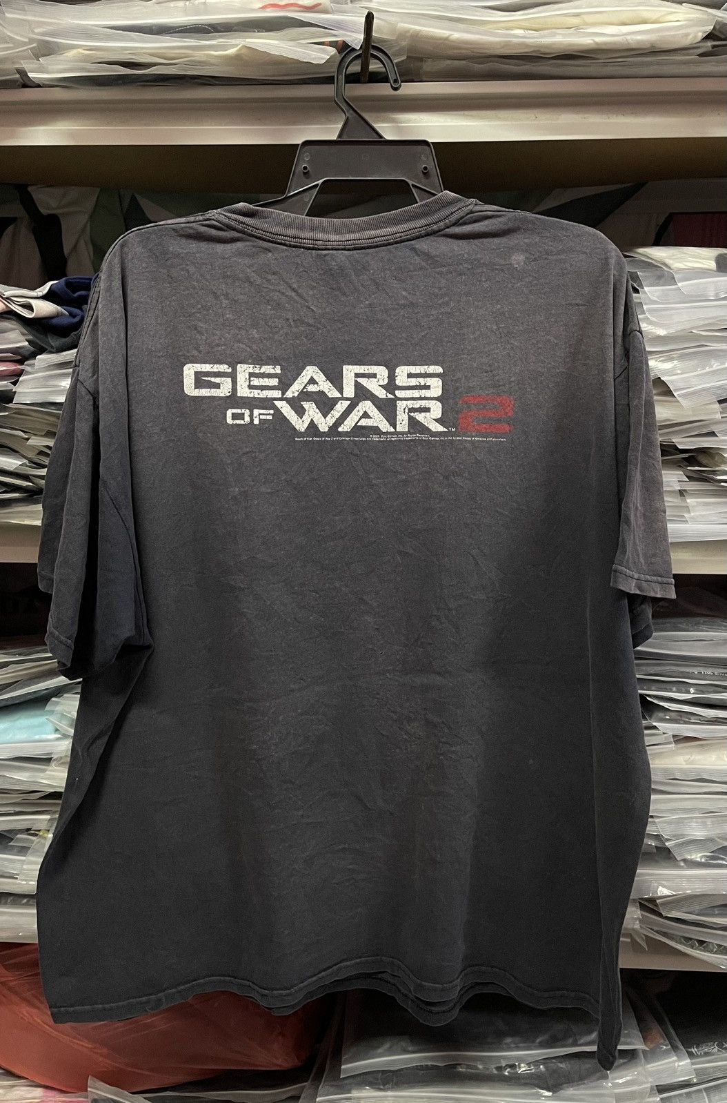 Vintage Vintage Sunfaded Gears Of War🔥🔥🔥 Size US XXL / EU 58 / 5 - 6 Thumbnail