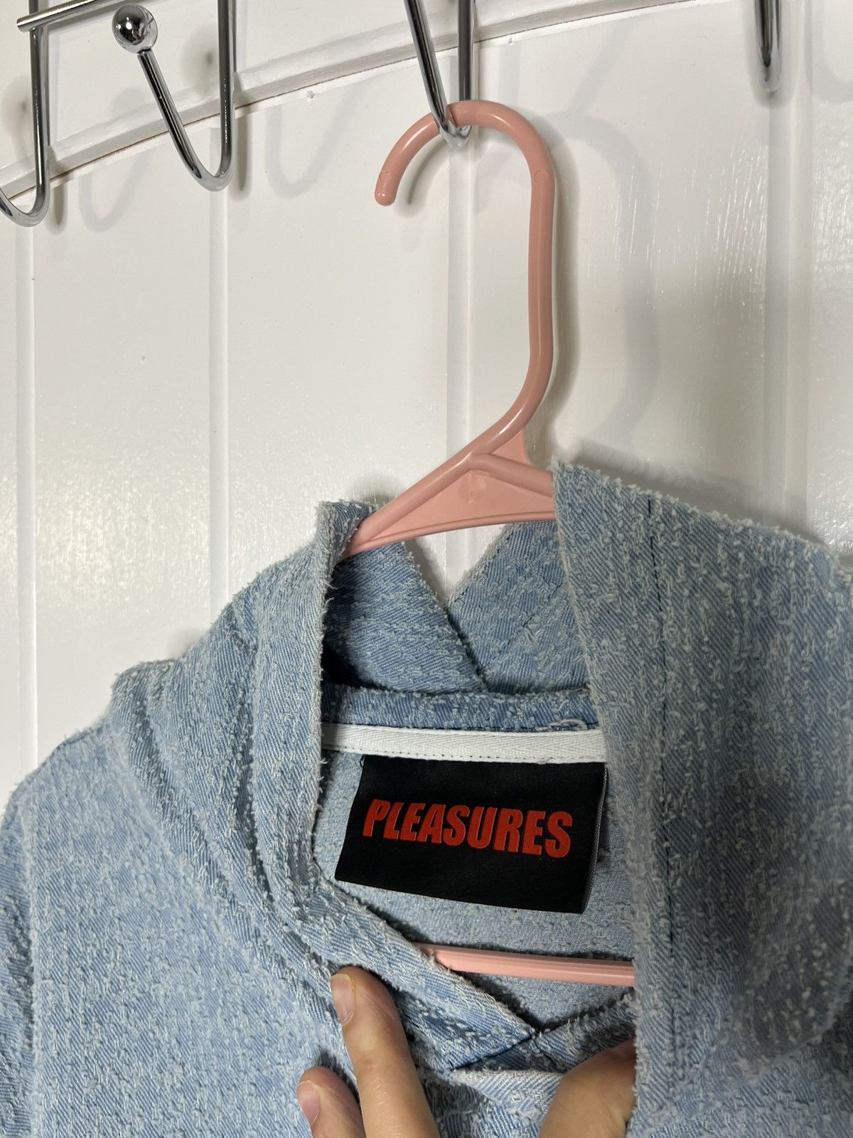 Pleasures Pleasures Expand Poncho (Blue) Hoodie - Size Medium Size US M / EU 48-50 / 2 - 5 Thumbnail
