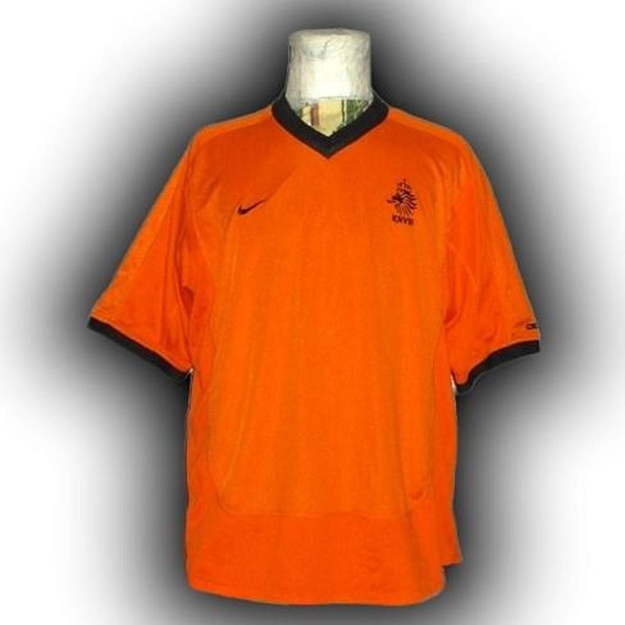 Nike Netherlands 2000 2001 Home Shirt Jersey Size US XL / EU 56 / 4 - 1 Thumbnail