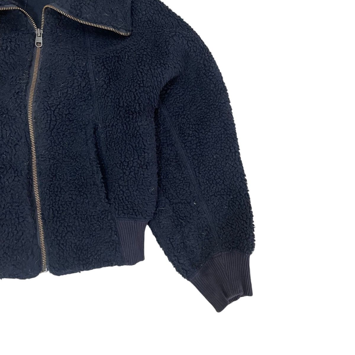 Lemaire × Uniqlo Vintage Uniqlo x Lemaire Turtleneck Sherpa Zipper Jacket Size L / US 10 / IT 46 - 6 Thumbnail