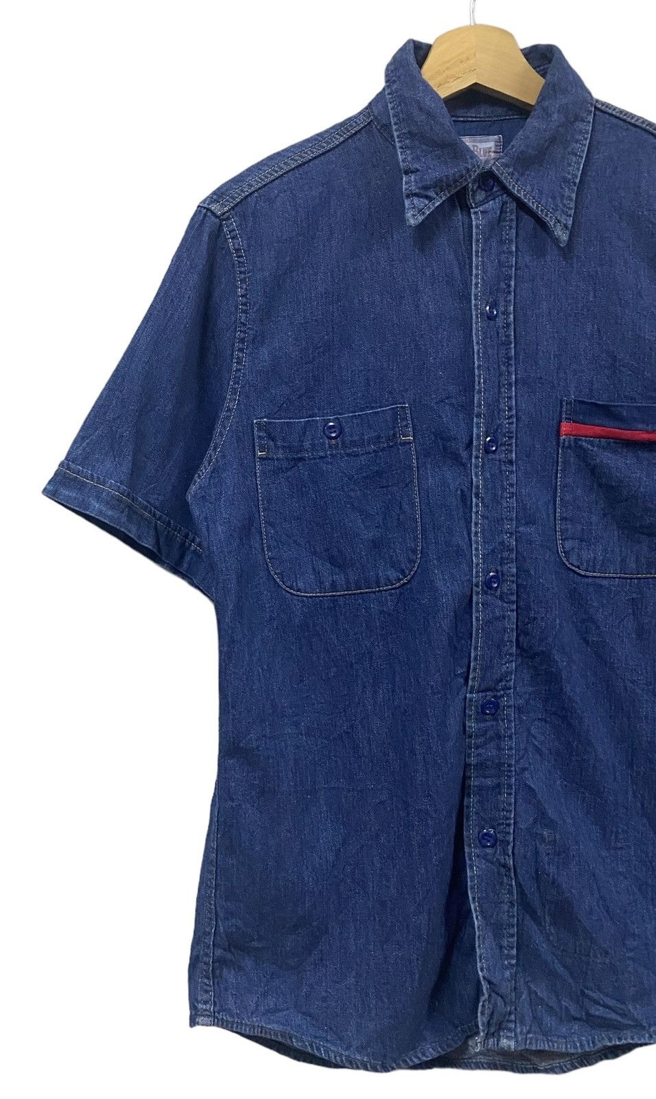 Blue Blue Japan Blue Blue Denim Shirt Button Size US M / EU 48-50 / 2 - 4 Thumbnail