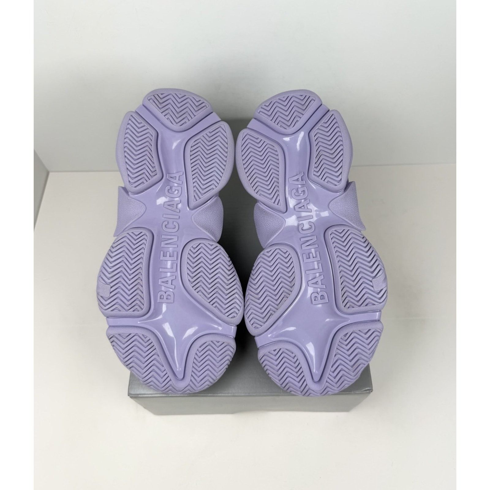Balenciaga Size 34EU/4W - Balenciaga Triple S Nylon Lilac Size US 4 / IT 34 - 7 Thumbnail