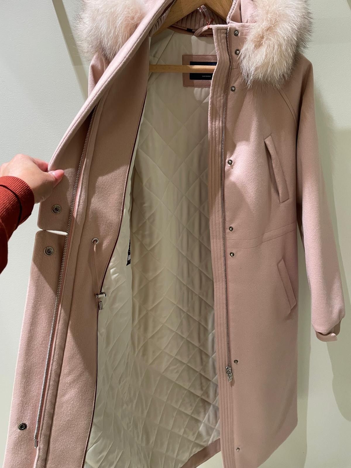 Loro Piana o1srvl11e1124 Icery Long Jacket in Pink Size S / US 4 / IT 40 - 3 Thumbnail
