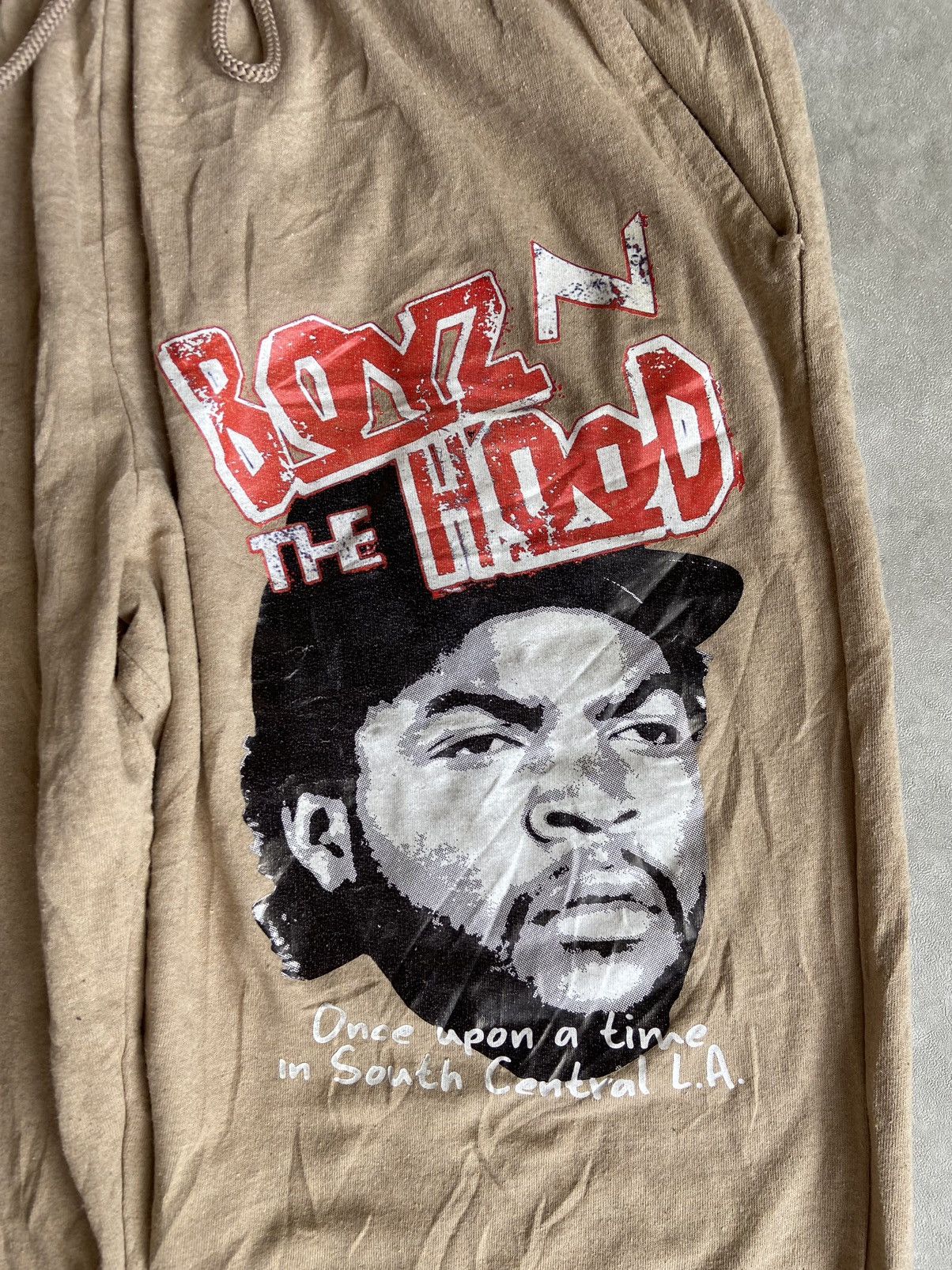 Rap Tees × Vintage Boyz N The Hood Ice Cube Jogger Sweatpants Size US 32 / EU 48 - 2 Thumbnail