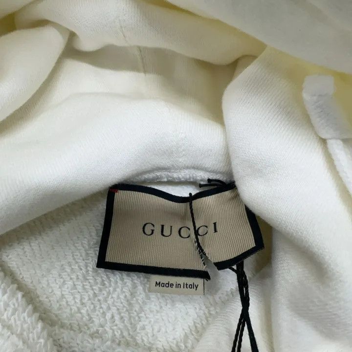 Gucci Gucci Logo Print Hooded Sweatshirt for Women-2507 Size S / US 4 / IT 40 - 1 Thumbnail