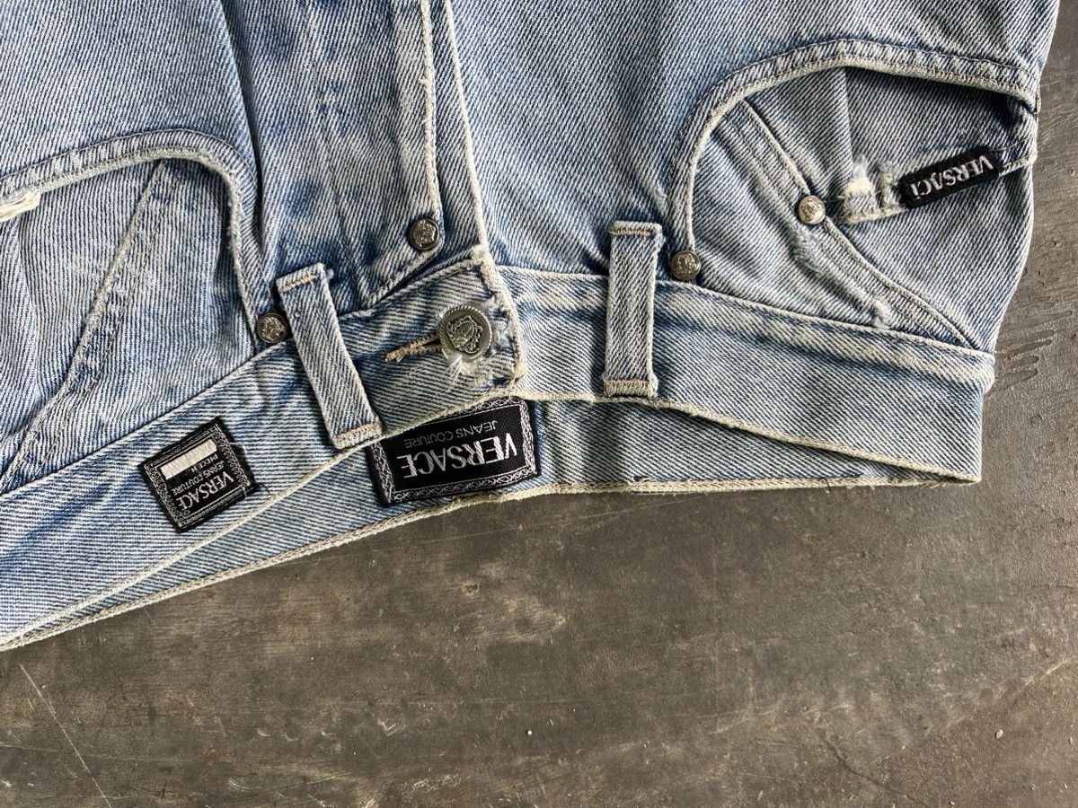 Versace Jeans Couture × Vintage Vintage Versace Denim Size US 28 / EU 44 - 9 Thumbnail