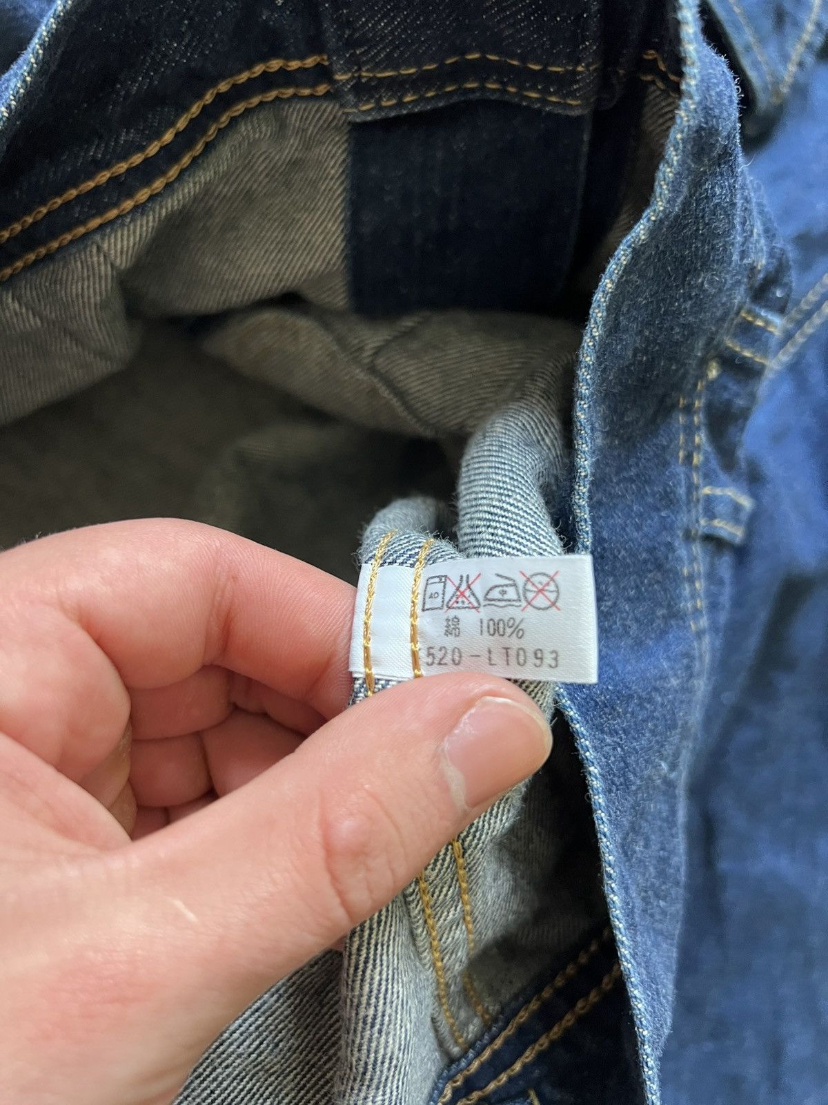 Lee Lee sanforized denim jacket vintage 90s cropped Japan style Size US M / EU 48-50 / 2 - 7 Thumbnail