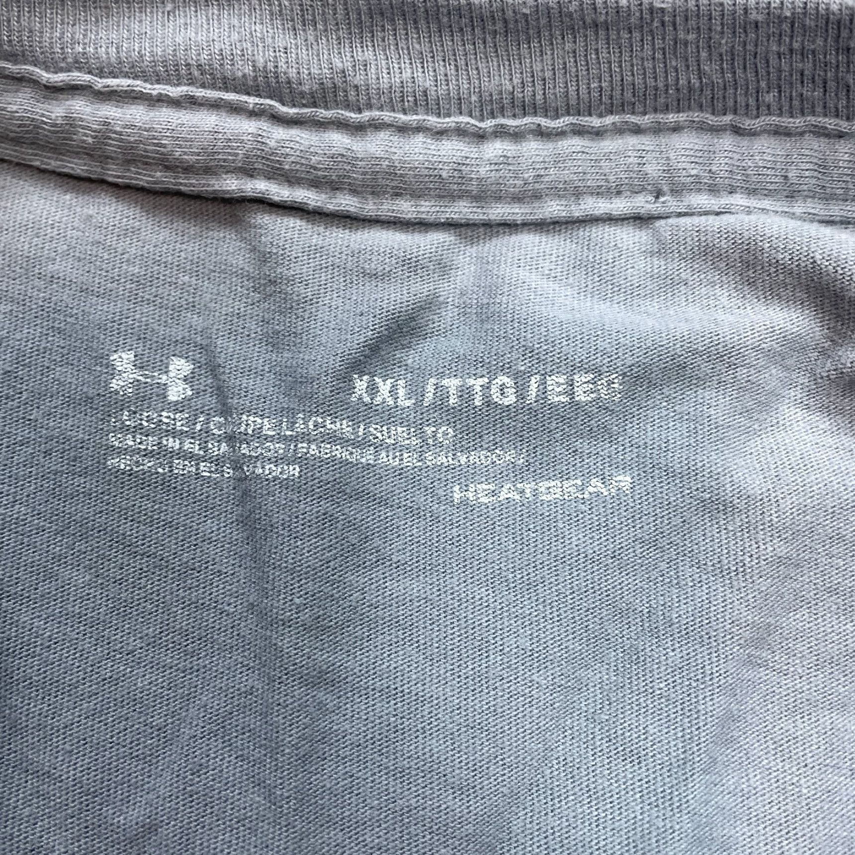 Under Armour Under Armour Shirt Mens 2XL Gray Tee Vintage? No — 2XL Gray Under Armour Shirt Mens Tee Logo Crew Neck Short Sleeve Jersey Cotton Blend Regular Fit Size US XXL / EU 58 / 5 - 4 Thumbnail
