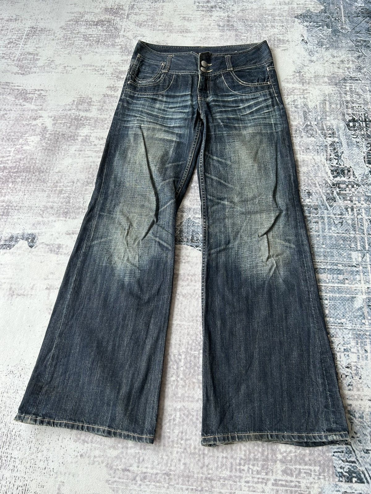 If Six Was Nine SUPER FLARED❗️ Bootcut Oririn Jeans Size US 29 - 1 Thumbnail