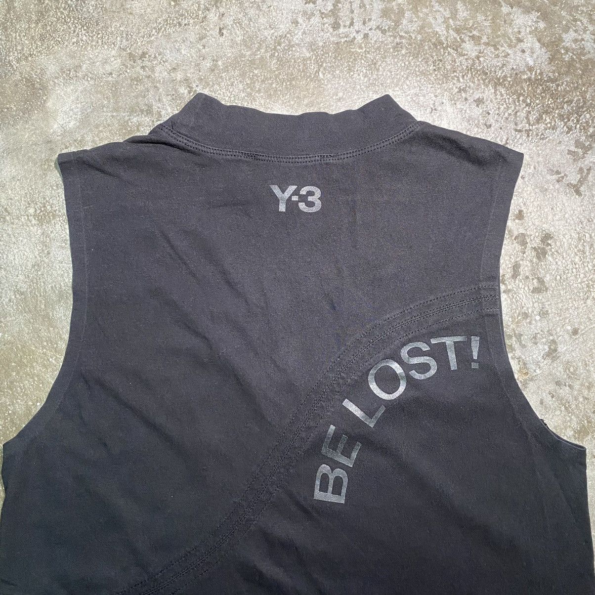 Y-3 Adidas Y-3 by Yohji Yamamoto Jersey T Shirt Tank Top Black Size S / US 4 / IT 40 - 7 Thumbnail