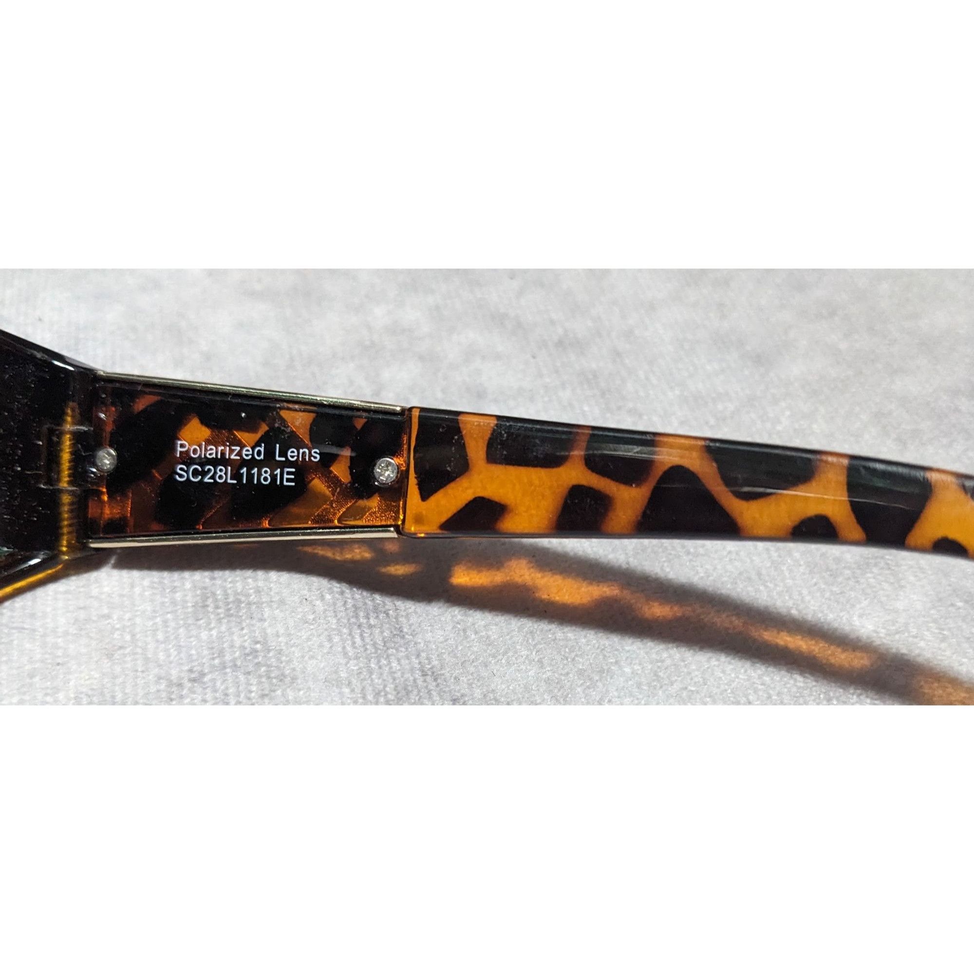 Other Solar Shield Retro Tortoise Gold Lattice Sunglasses Size ONE SIZE - 4 Thumbnail