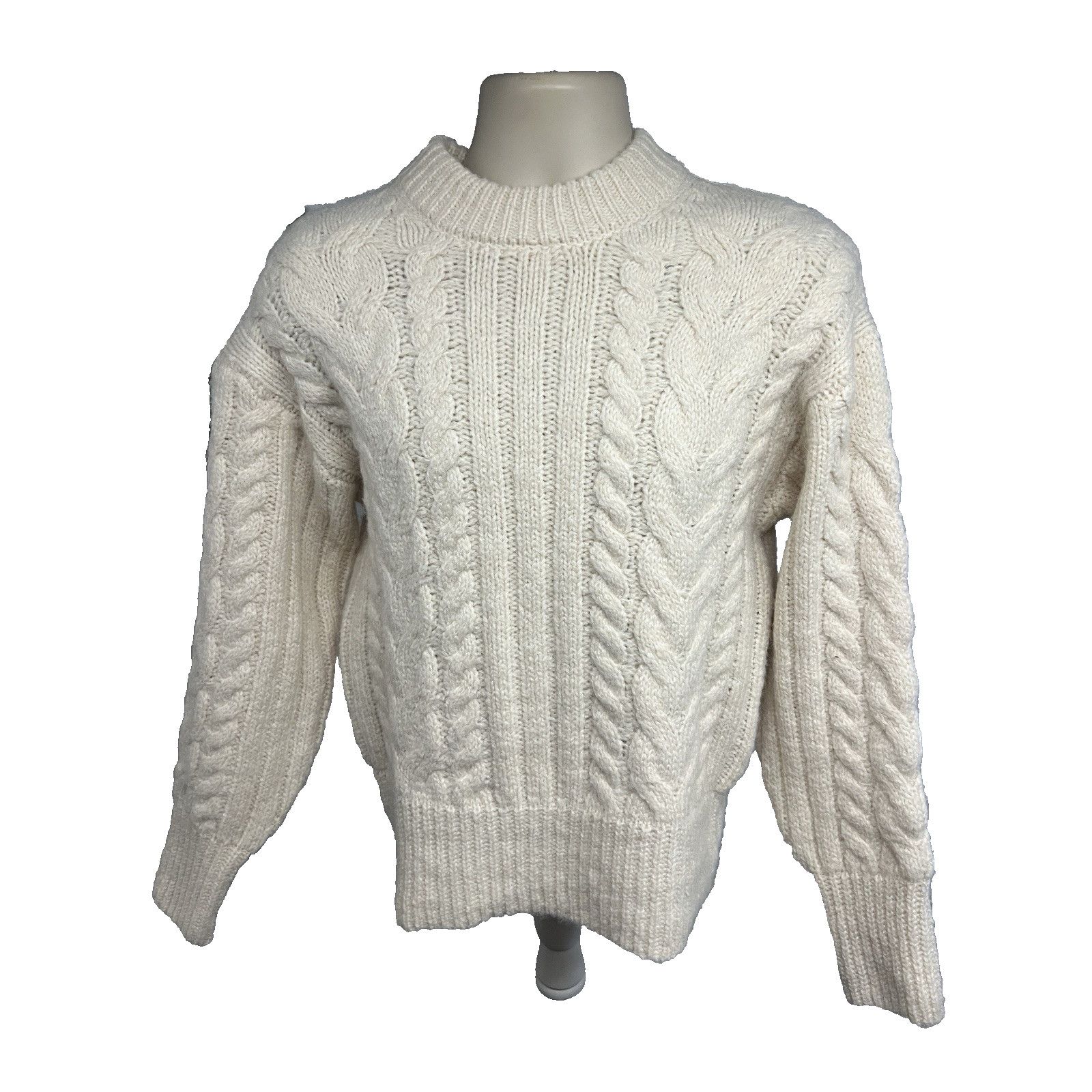Other A New Day Cream Pullover Sweater Womens Medium Stretch New Size M / US 6-8 / IT 42-44 - 1 Thumbnail