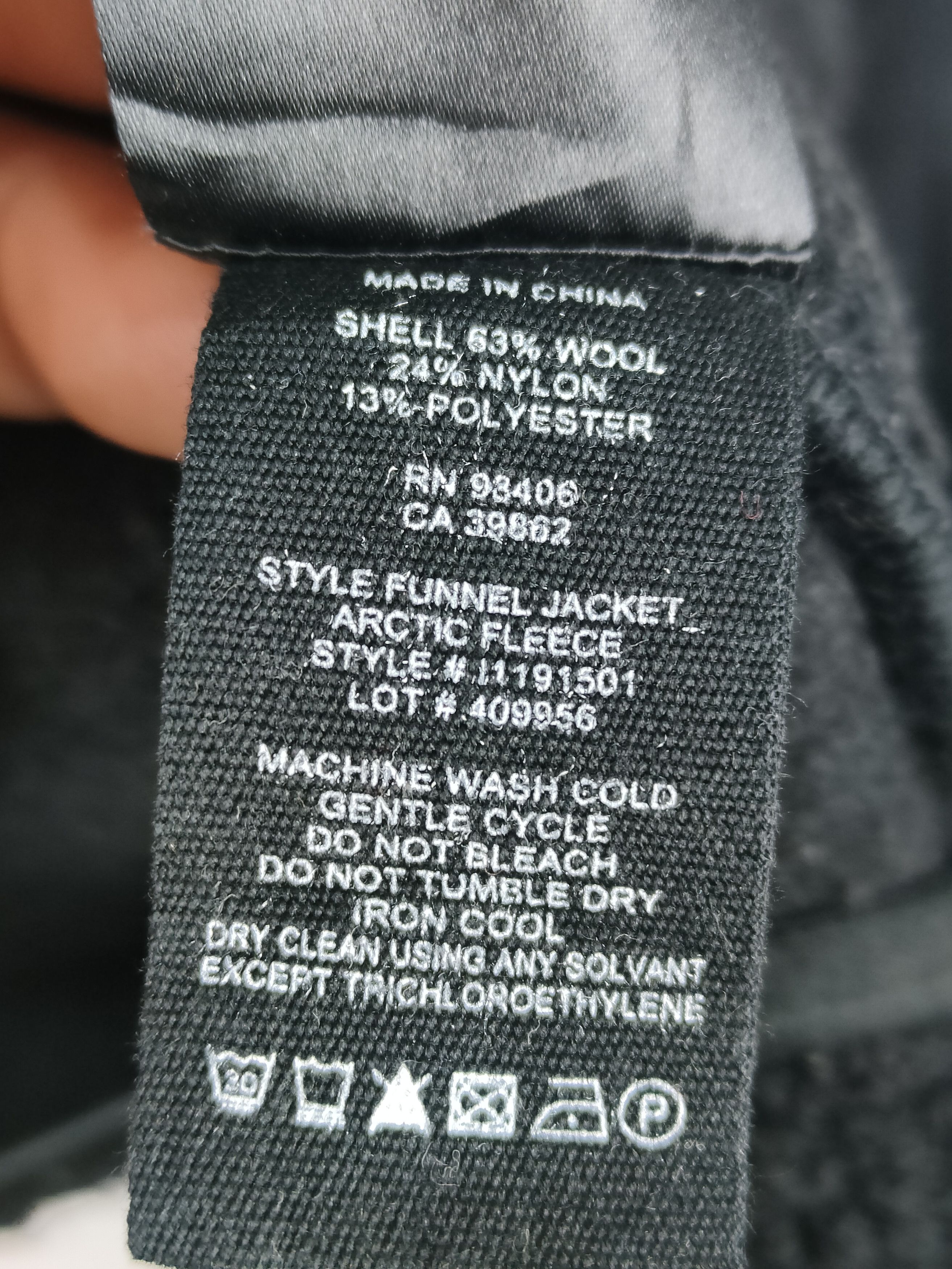 Theory Theory Arctic Fleece Funnel Jacket Size US L / EU 52-54 / 3 - 7 Thumbnail