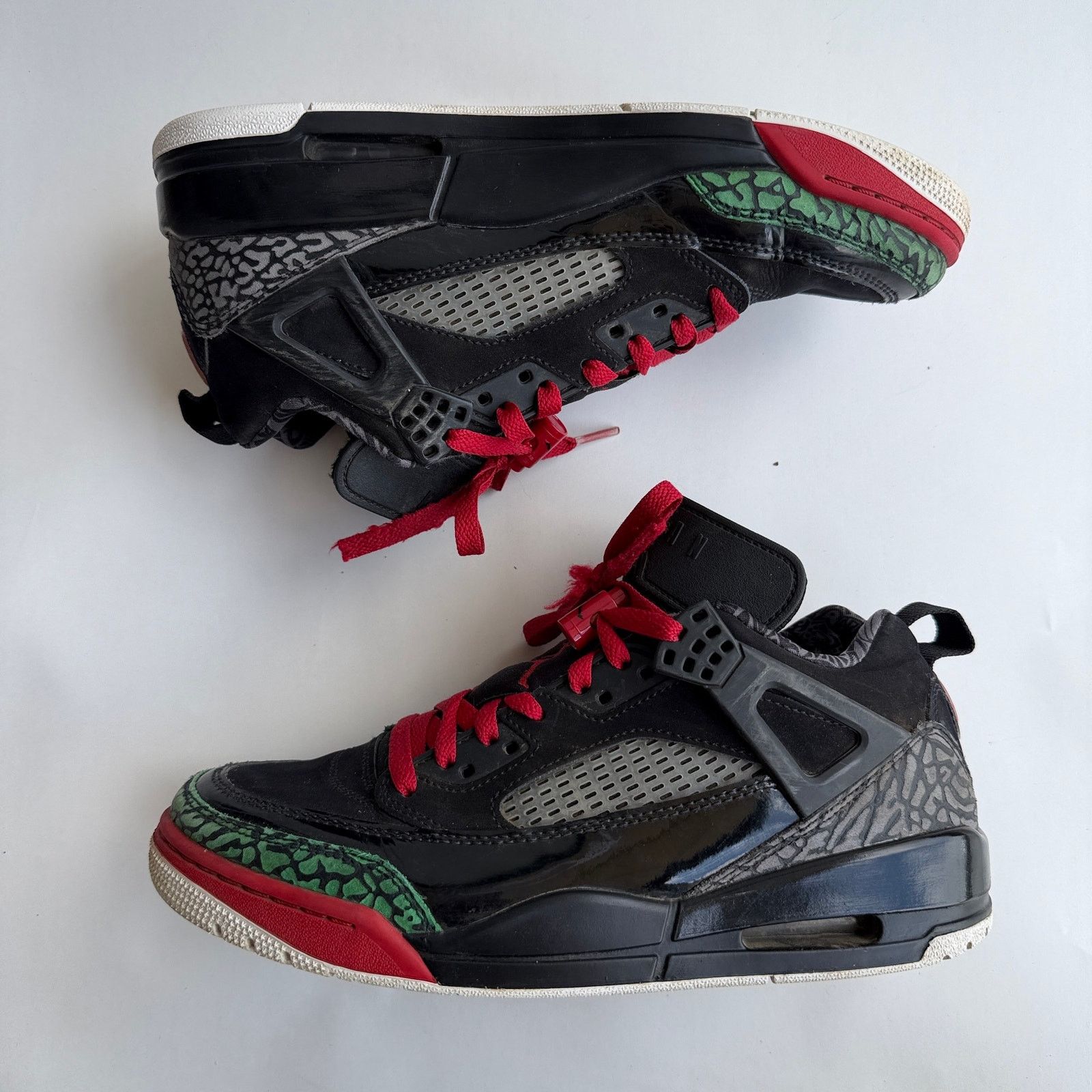 Nike Nike Jordan Spizike Low Black Varsity Red FQ1759-060 Size US 8 / EU 41 - 4 Thumbnail
