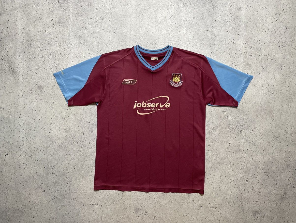 Reebok × Vintage Vintage Retro Football Jersey Reebok FC West Ham United Size US XL / EU 56 / 4 - 1 Thumbnail
