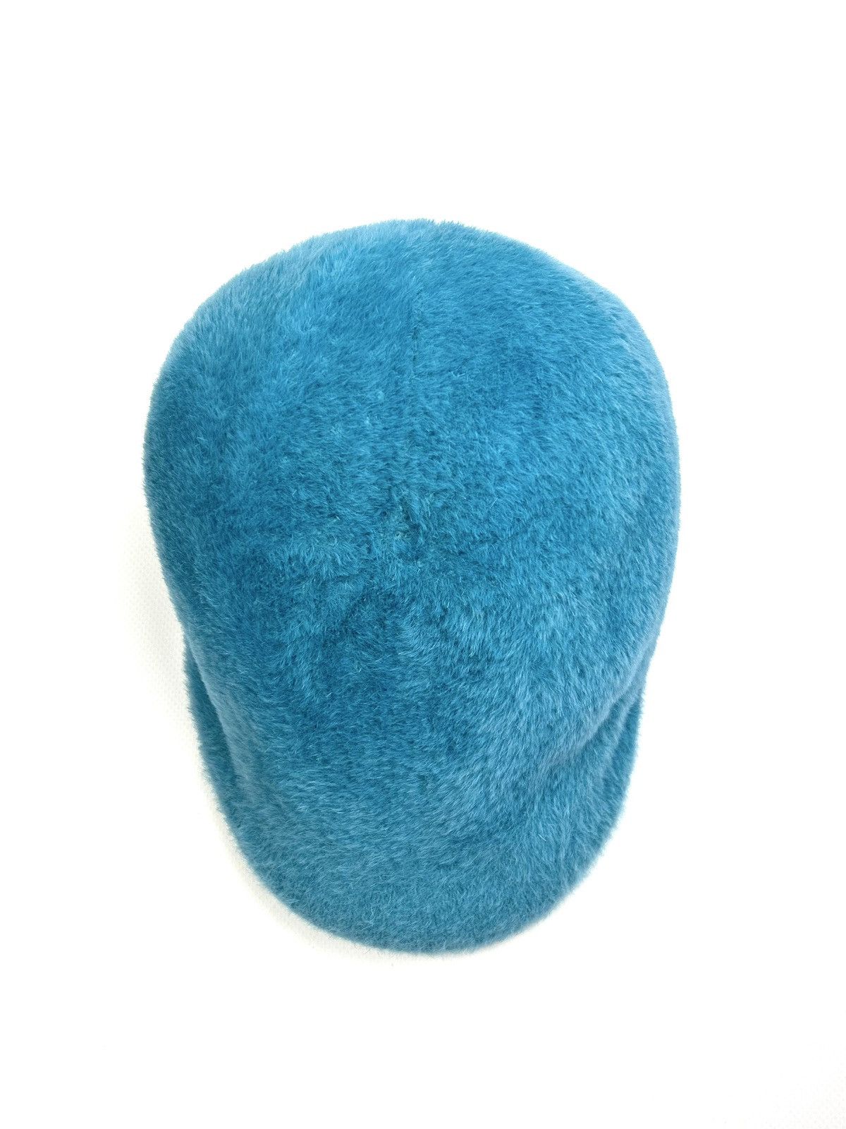 Kangol × Vintage rare Kangol vintage Shavora 506 Fuzzy Cap Blue Hat Y2k Size 30 - 7 Thumbnail