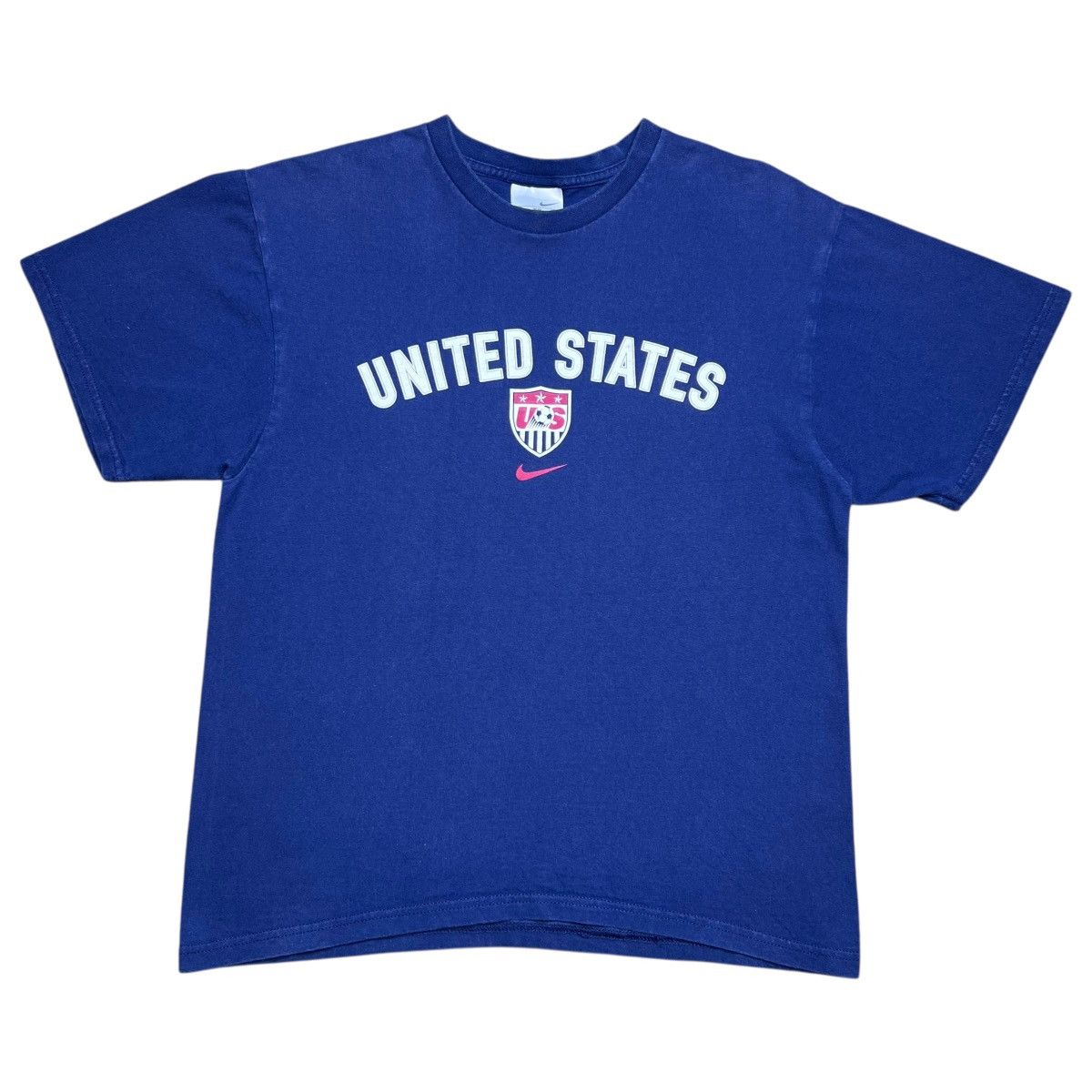 Nike Vintage 2000s Nike Swoosh United States Soccer Team T-Shirt Size US XS / EU 42 / 0 - 1 Thumbnail