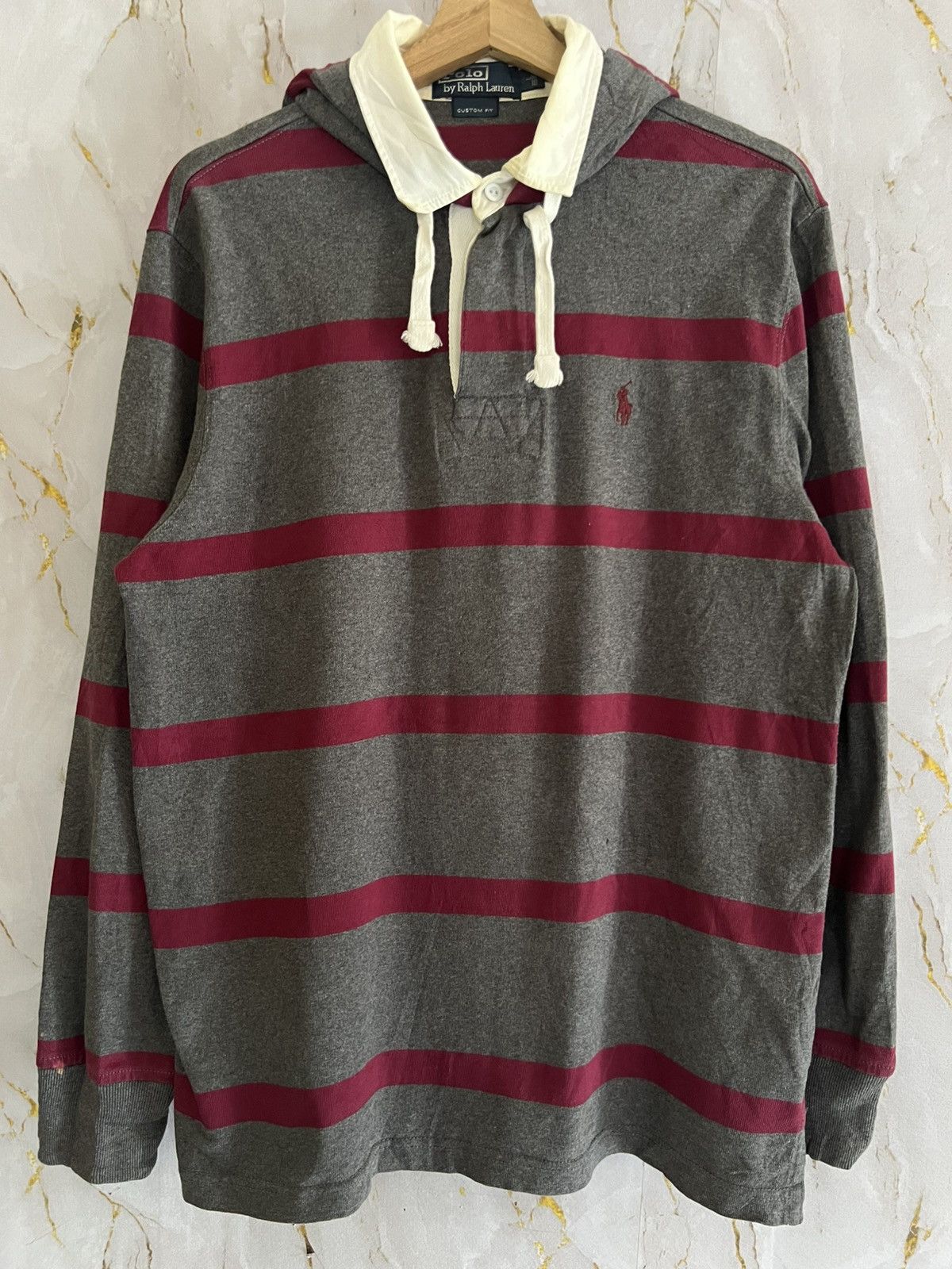 Polo Ralph Lauren Polo Ralph Lauren Hoodie – Classic American Streetwear Size L / US 10 / IT 46 - 1 Thumbnail