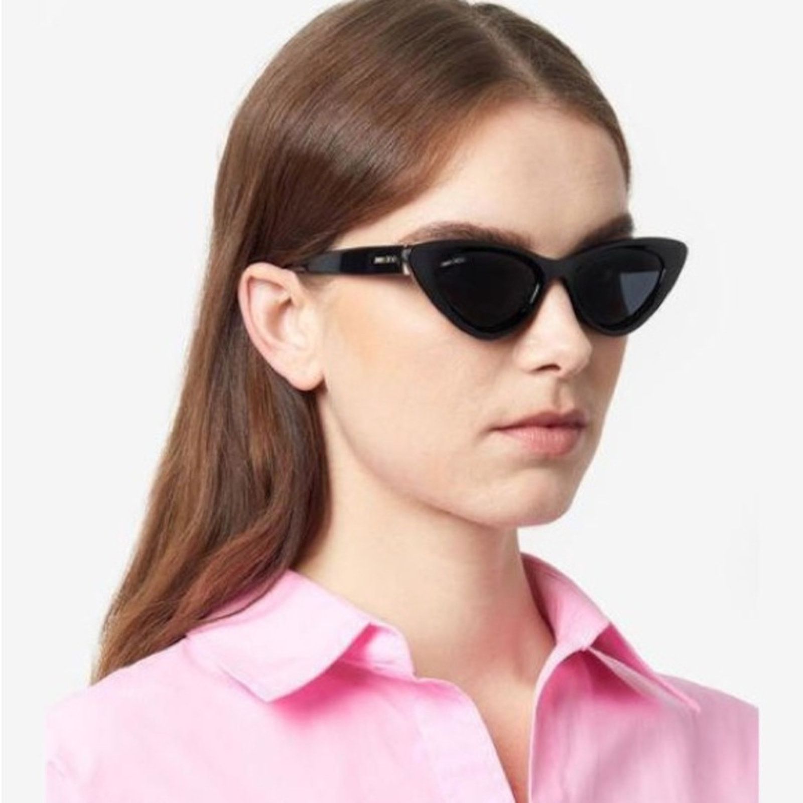 Jimmy Choo NEW JIMMY CHOO ADDY/S 0807 IR Black/Grey Women Sunglasses Size ONE SIZE - 1 Thumbnail