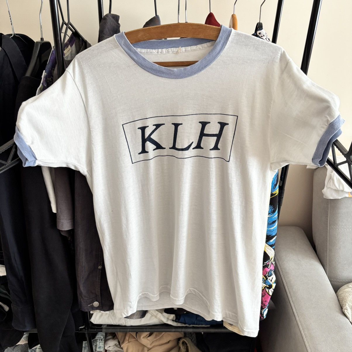 Vintage Vintage 70’s College KHL Dedicated To Perfection T-Shirt ERD Size US L / EU 52-54 / 3 - 2 Thumbnail