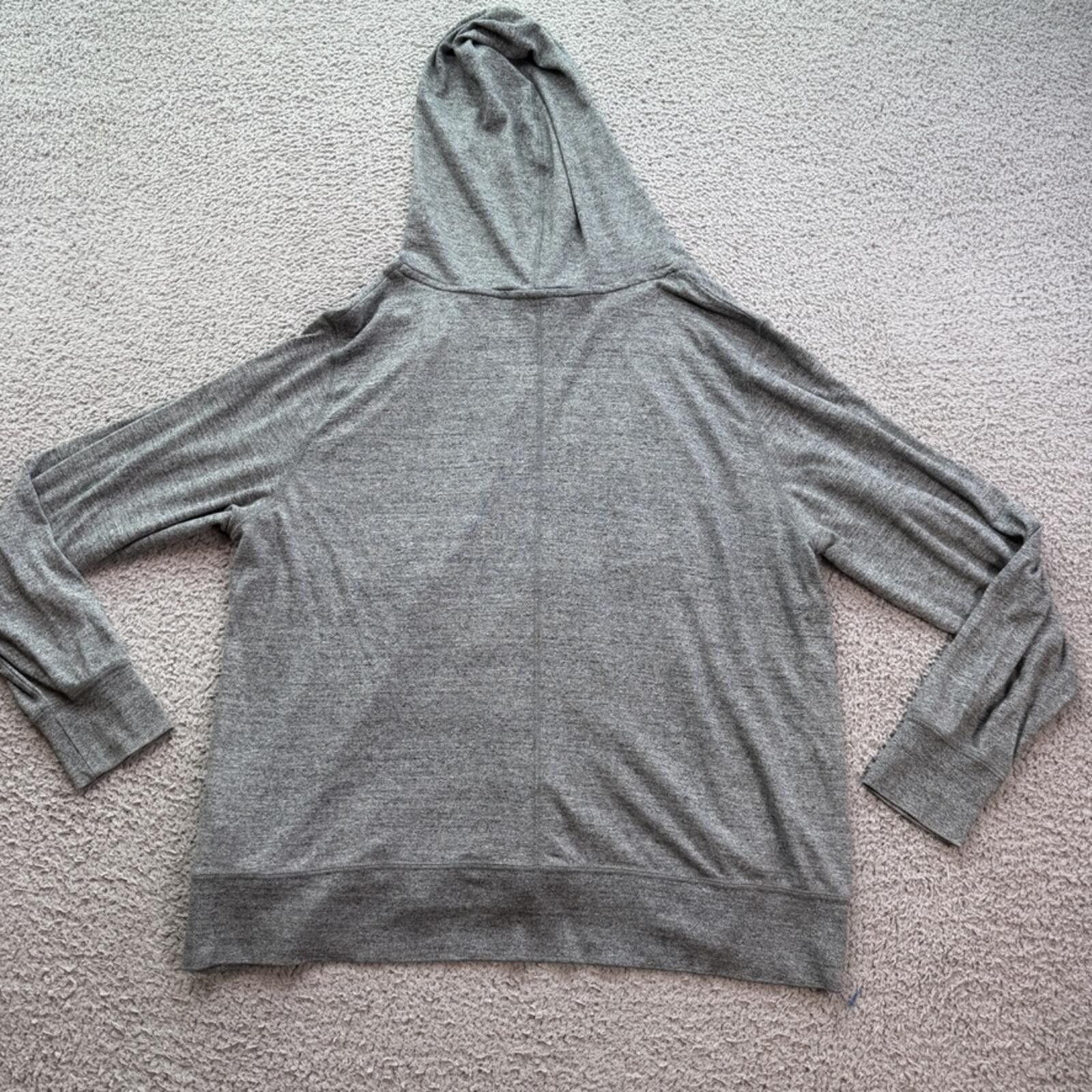 Nike Nike Just Do It Gray Pullover Hoodie Mens 2X Sweatshirt Size US XXL / EU 58 / 5 - 2 Thumbnail