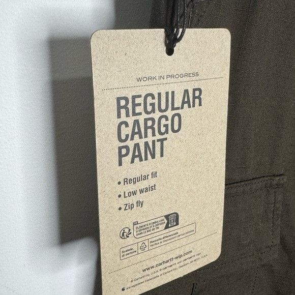 Carhartt Wip Carhartt WIP Regular Cargo Pants Cypress Green Men’s 29x32 Size US 29 - 3 Thumbnail