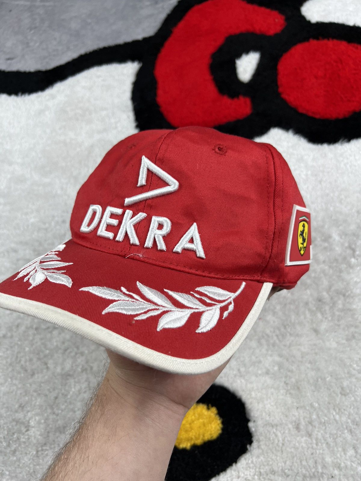 Ferrari Y2K Ferrari Formula 1 Michael Schumacher Cap Hat Size ONE SIZE - 2 Thumbnail