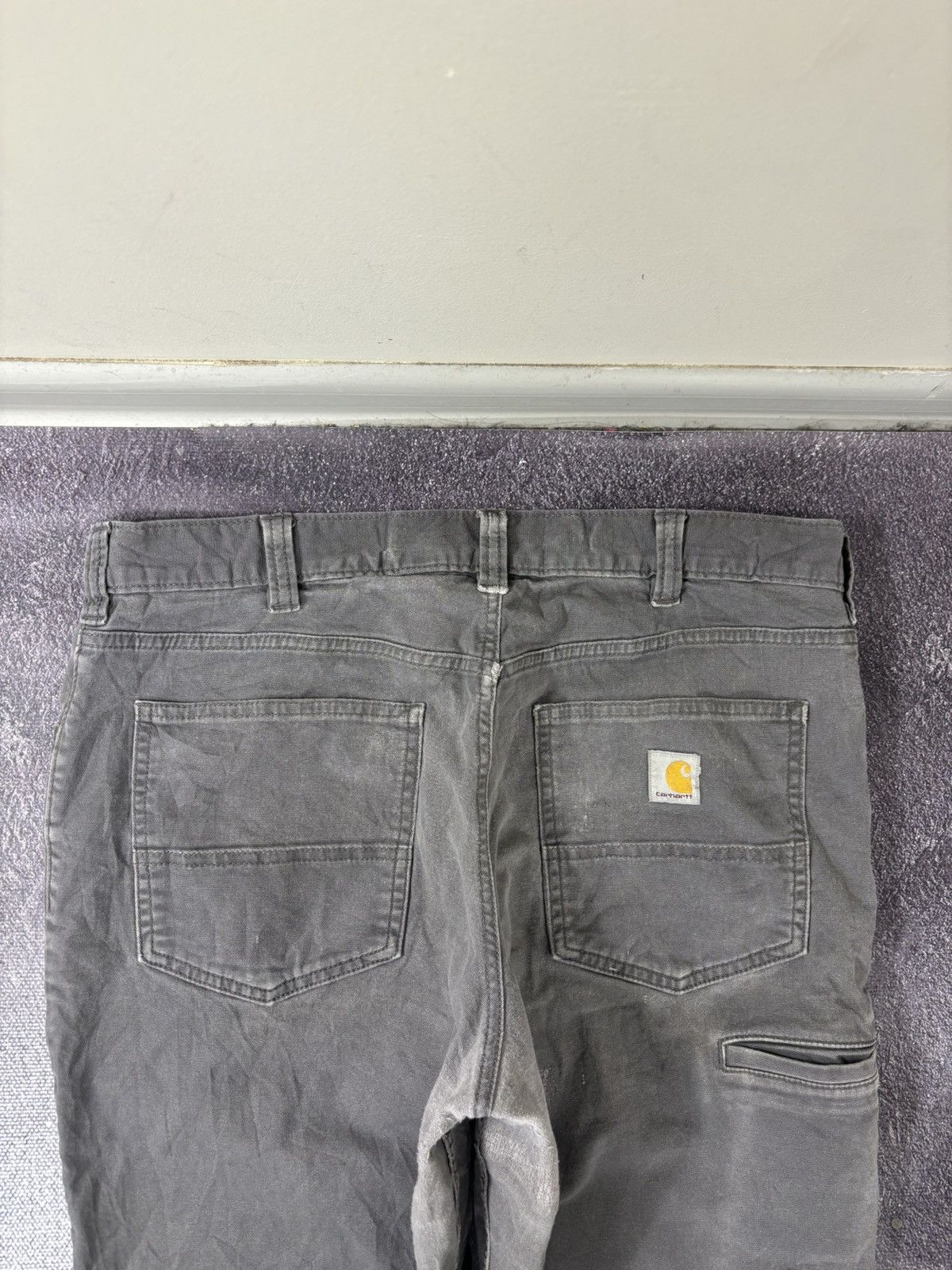 Carhartt Vintage Carhartt Rugged Flex Relaxed Fit Canvas Work Pants Size US 36 / EU 52 - 6 Thumbnail