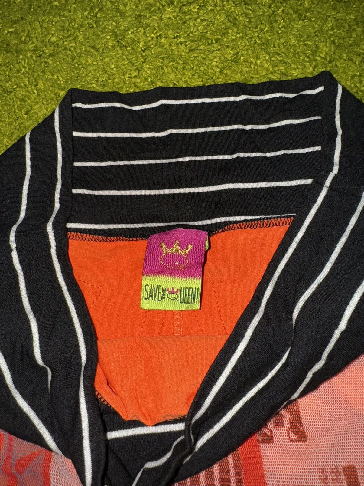 Designer × Vintage Save the Queen 2000s vintage Y2K avant garde longsleeve Size M / US 6-8 / IT 42-44 - 3 Thumbnail