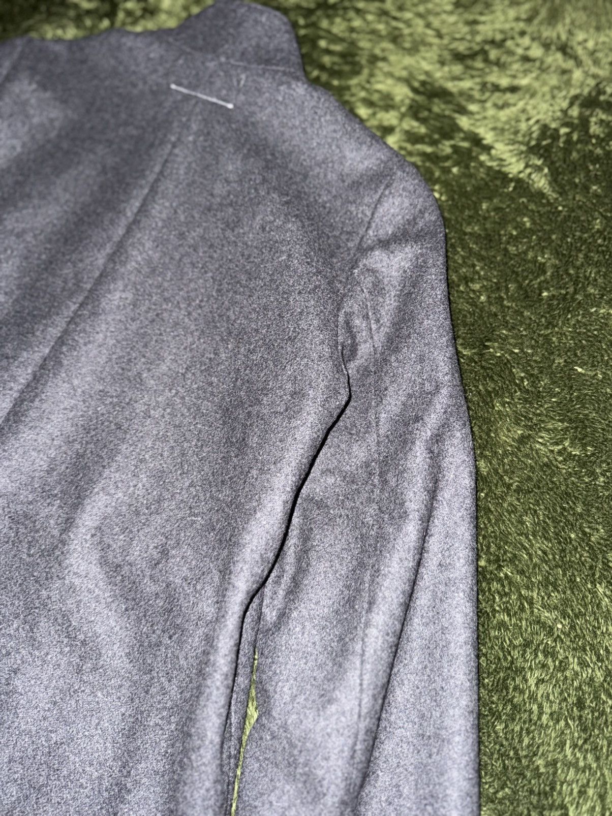 MM6 [38] MM6 Maison Margiela Two-Way Zip Wool Coat Grey Size XS / US 0-2 / IT 36-38 - 11 Thumbnail