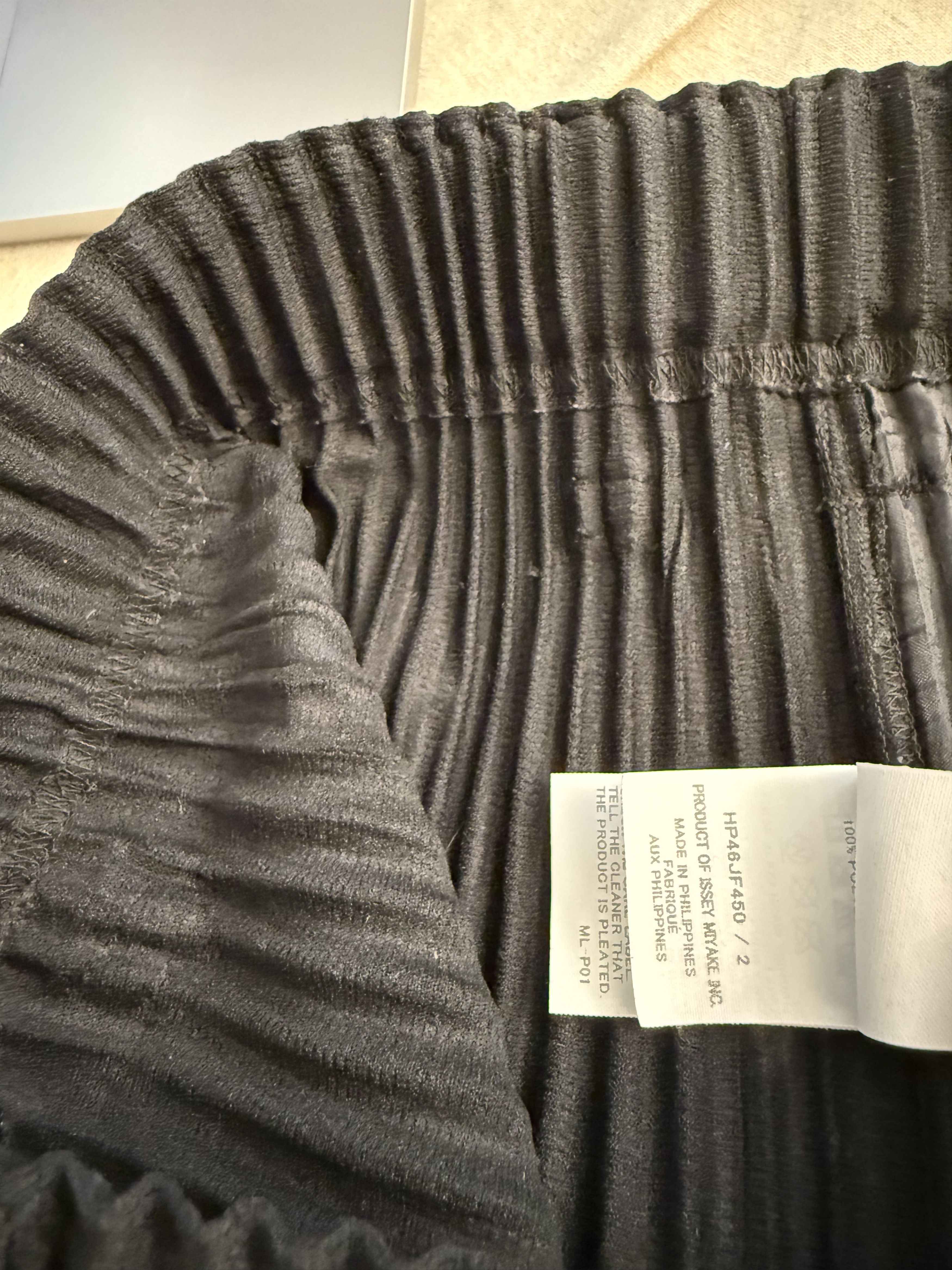 Homme Plisse Issey Miyake Homme Plissé Issey Miyake Pleated Pants Black Size US 32 / EU 48 - 5 Thumbnail