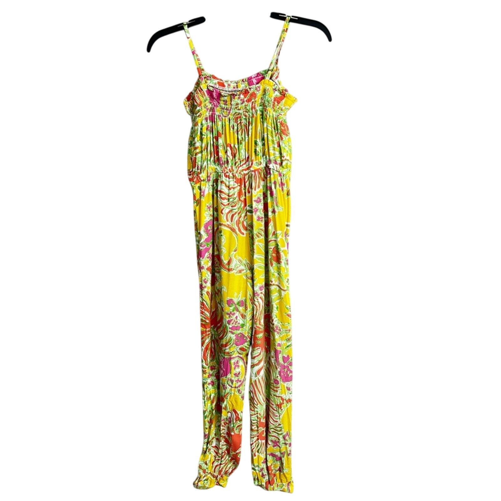 Lilly Pulitzer Lilly Pulitzer for Target Girl’s Boom Sleeveless Jumpsuit Size XS / US 0-2 / IT 36-38 - 2 Thumbnail
