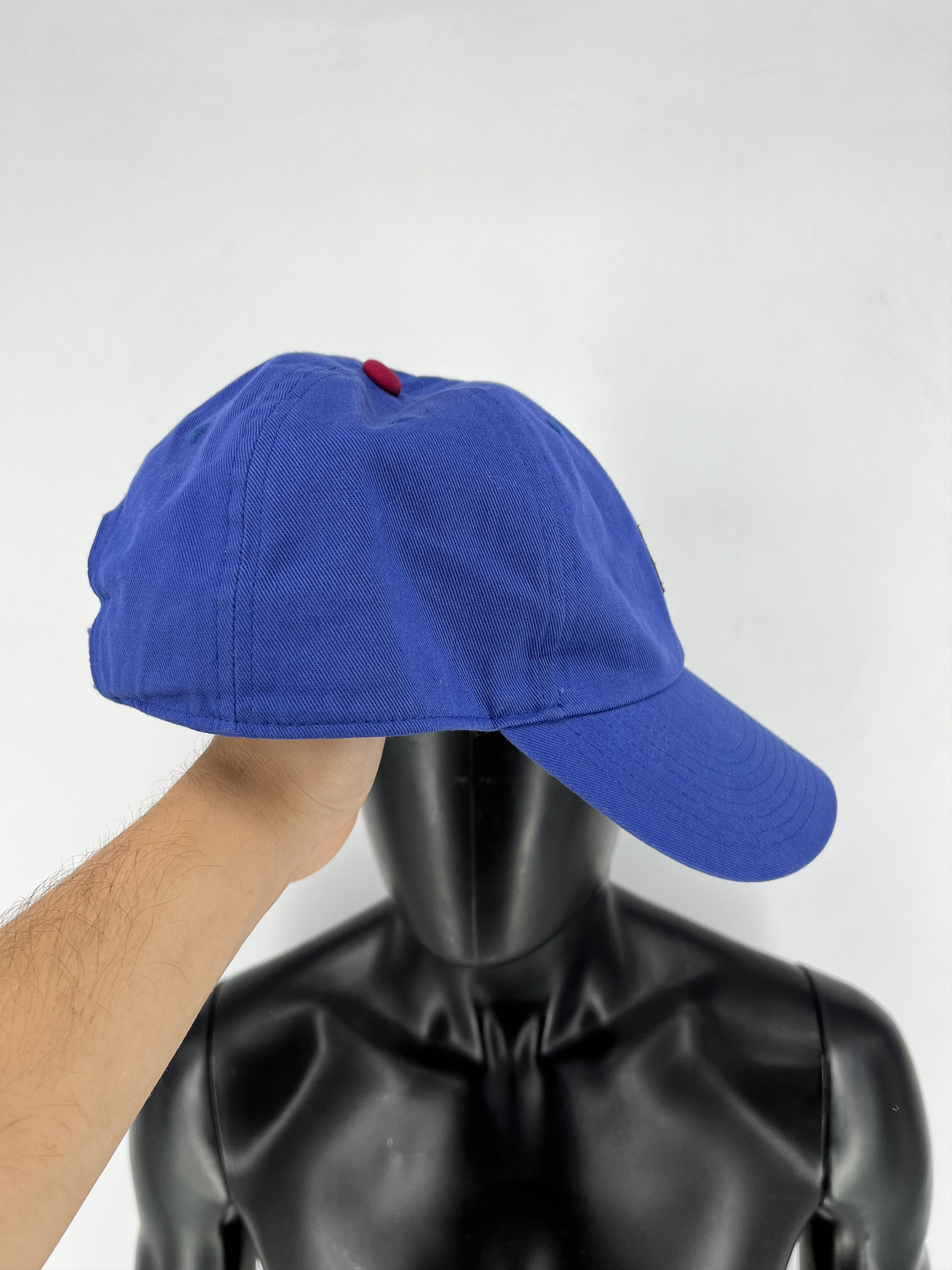 Nike Vintage 00s Nike Barcelona FC Centre Logo Swoosh Cap y2k og Size ONE SIZE - 4 Thumbnail