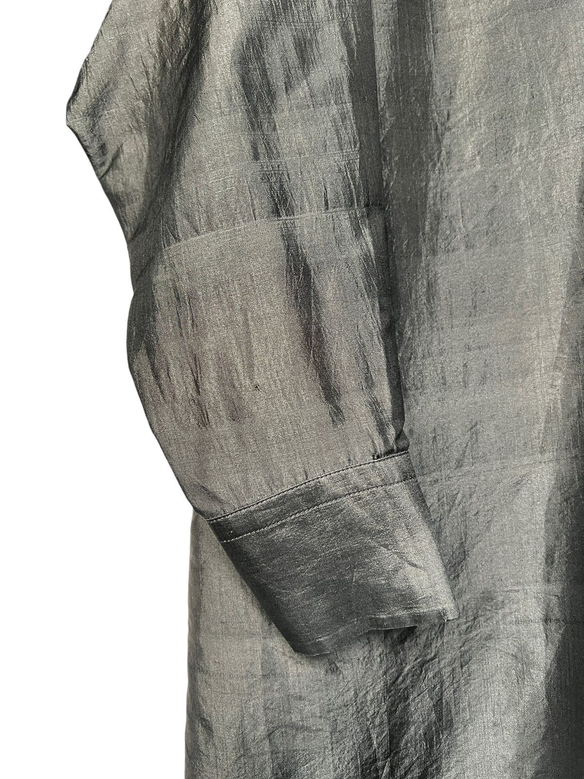 Issey Miyake Vintage Issey Miyake Shanghai Silk Button Shirt Size US L / EU 52-54 / 3 - 13 Thumbnail