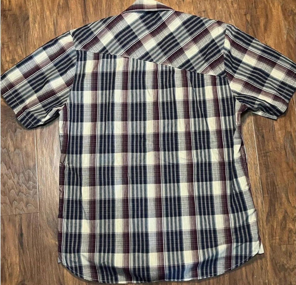 Volcom Volcom Men’s Plaid Button-Up Shirt L – Maroon/Navy Size US L / EU 52-54 / 3 - 2 Thumbnail