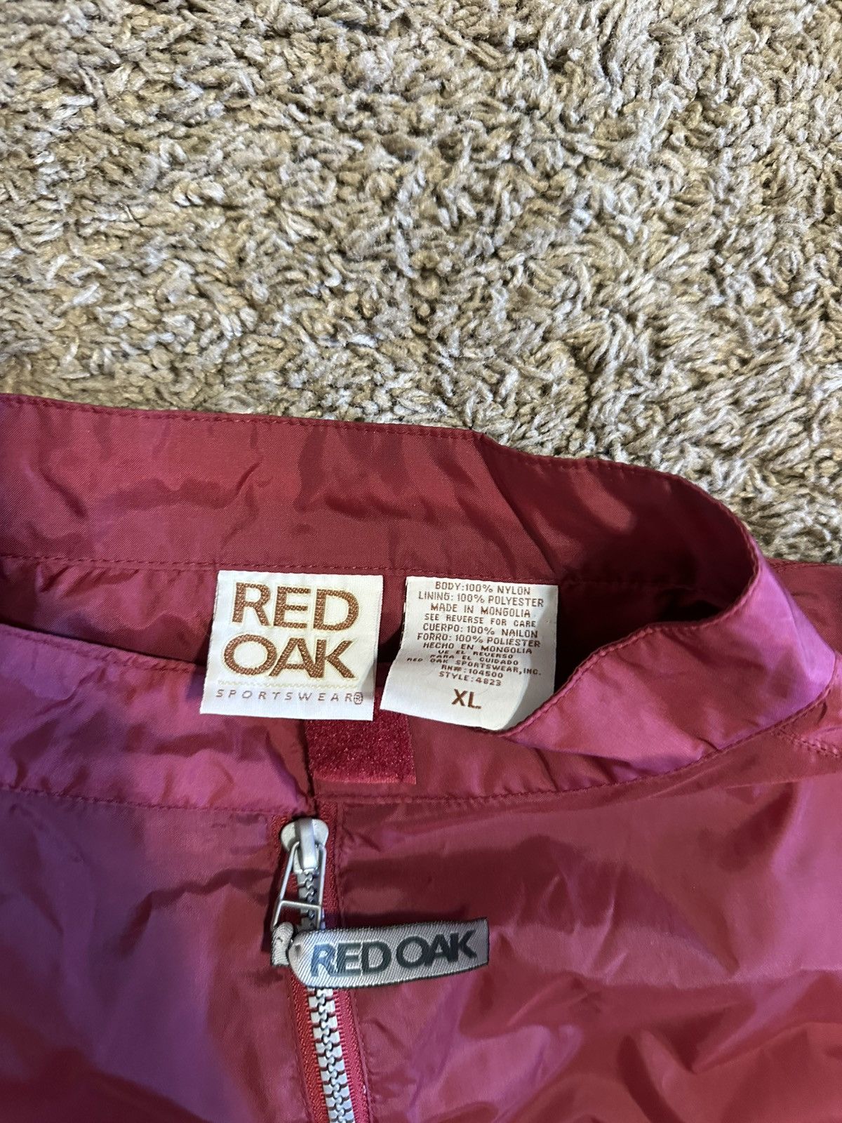 NCAA Vintage NCAA Arkansas Razorbacks windbreaker 00s size XL Size US XL / EU 56 / 4 - 3 Thumbnail