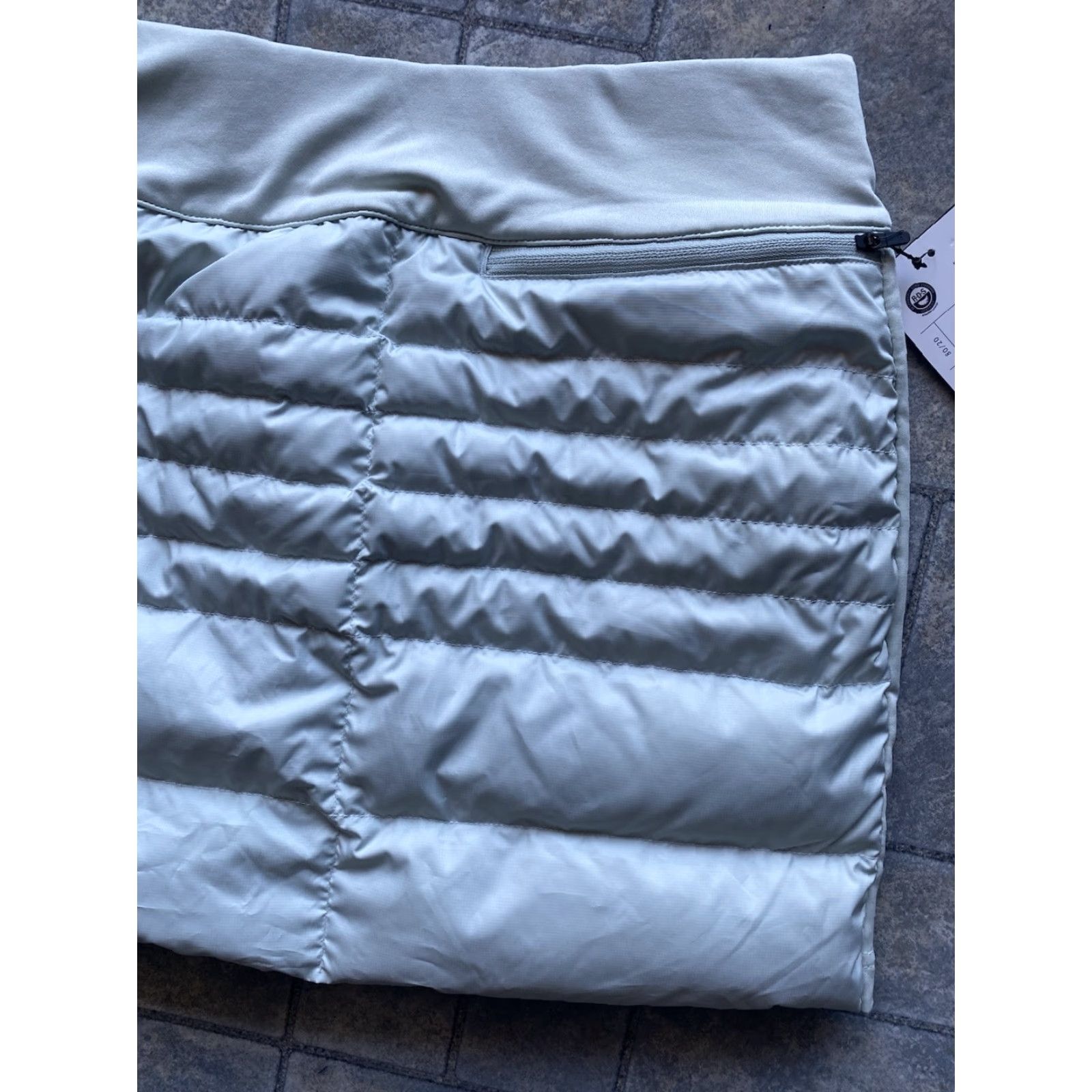 Vintage Backcountry Skirt Womens Small Mini Mountain Fog W Pocket 80/20 600 Fill Power Down NEW NWT Size 28" / US 6 / IT 42 - 3 Thumbnail