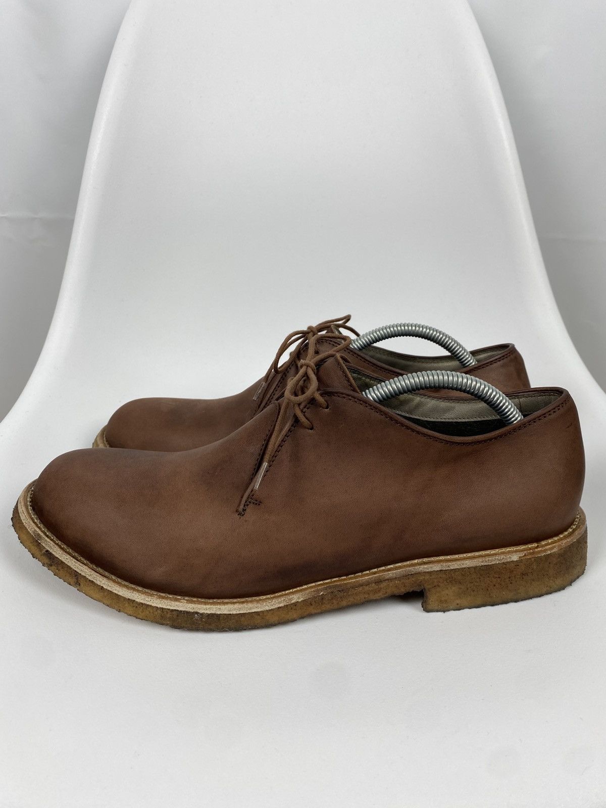 Massimo Alba Massimo Alba Genuine Leather Nubuck Derby Shoes size 43 Size US 10 / EU 43 - 3 Thumbnail
